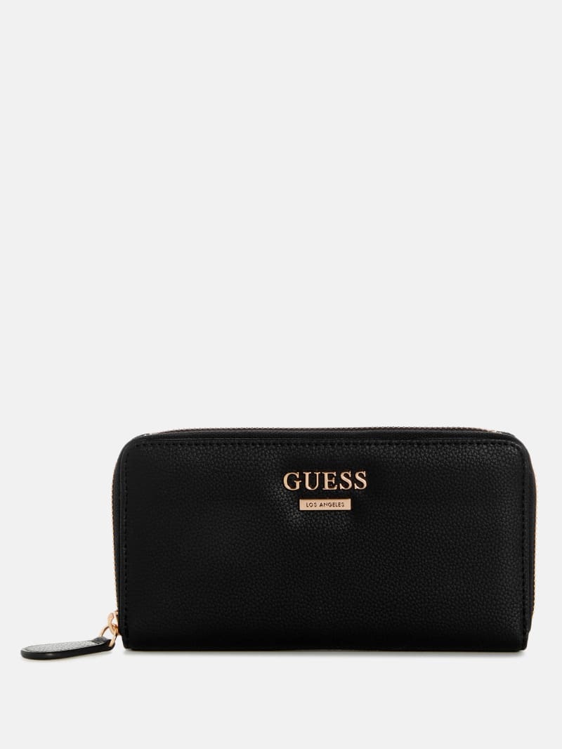 Tyra Medium Zip Wallet | GUESS Factory