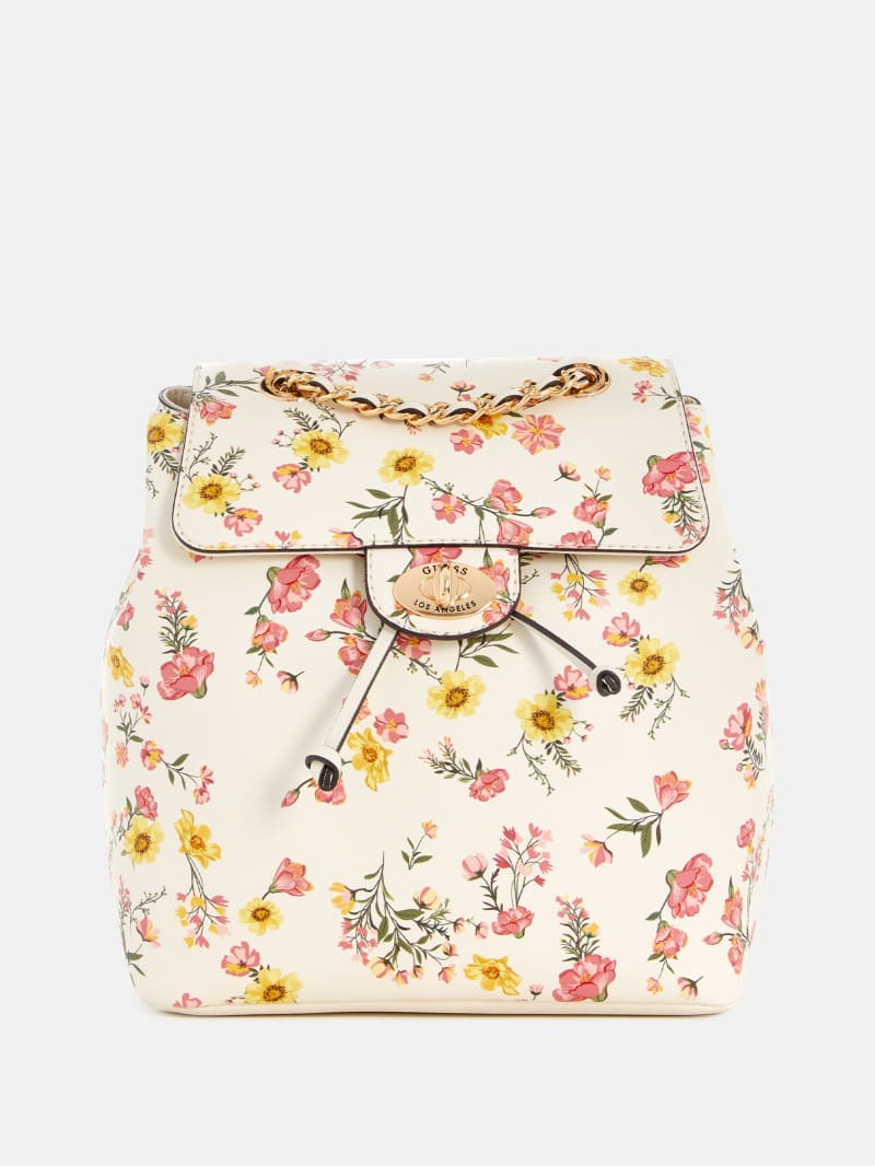 Guess floral backpack outlet