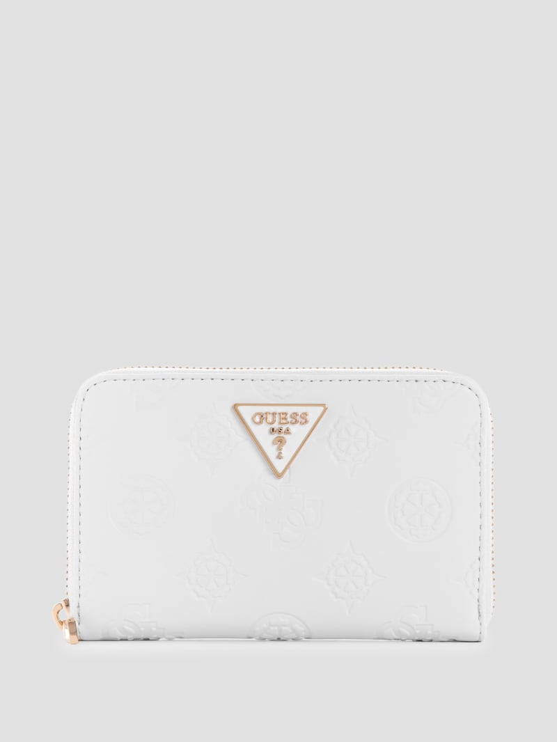 Guess white wallet outlet
