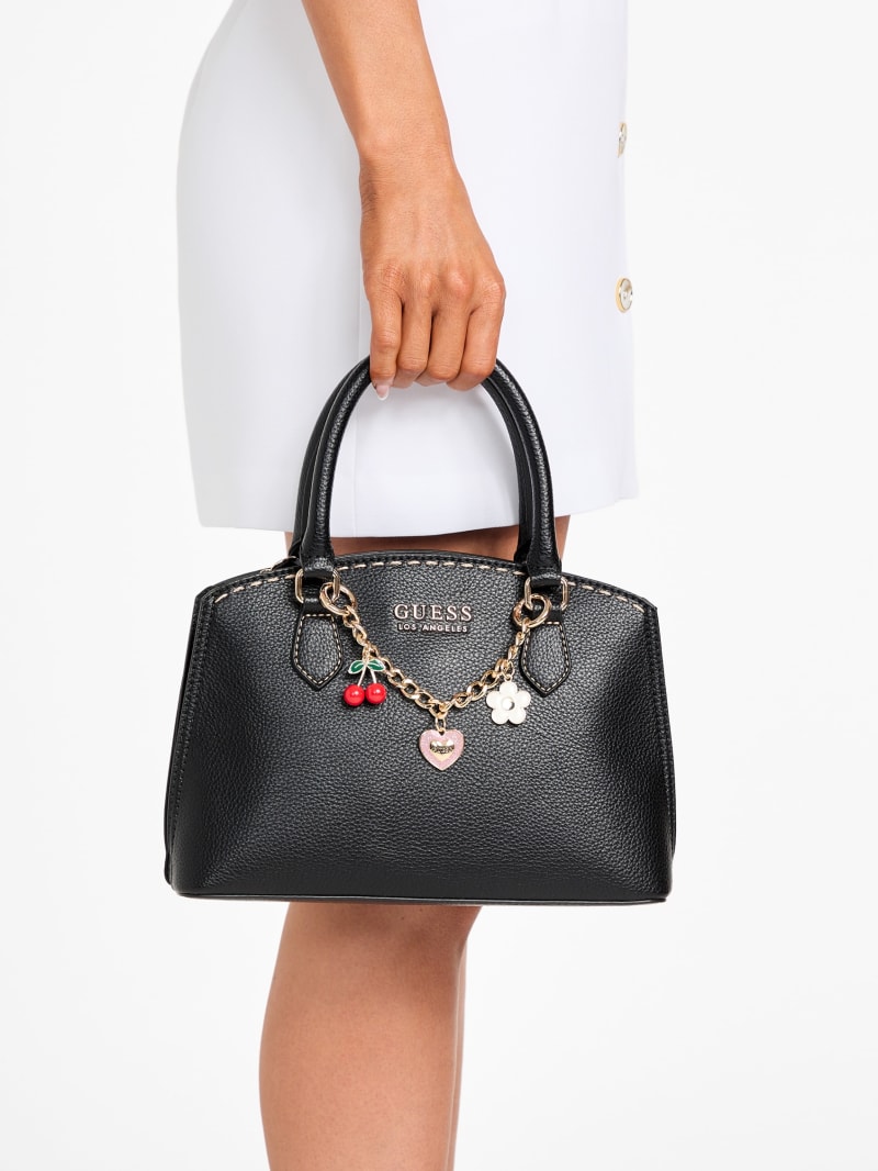 Lynne Charm Small Satchel | GUESS Factory Ca
