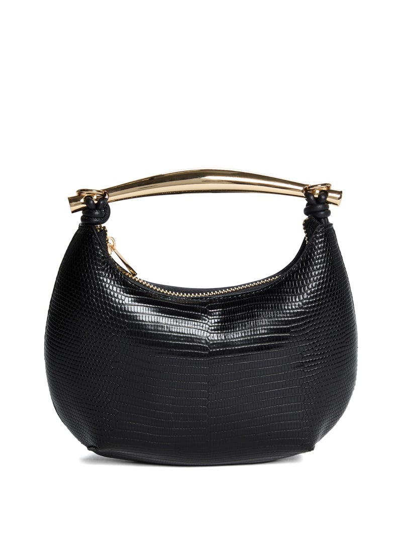 Victoria Leather Mini Hobo Bag