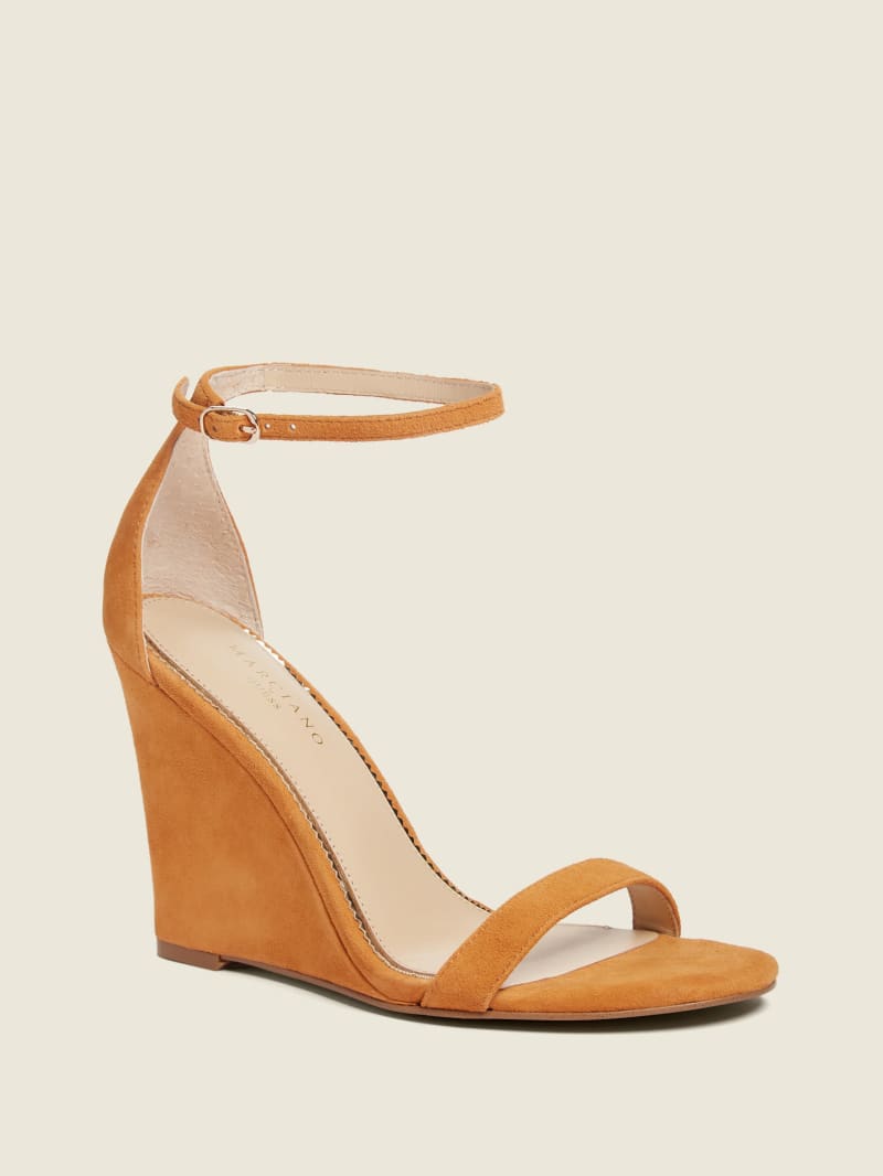 Fannie Suede Wedge Sandal