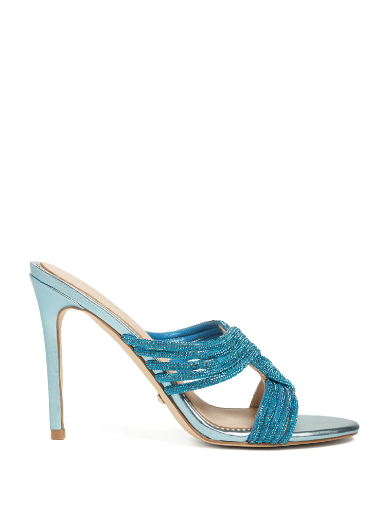 Rhinestone Strappy Heel GUESS