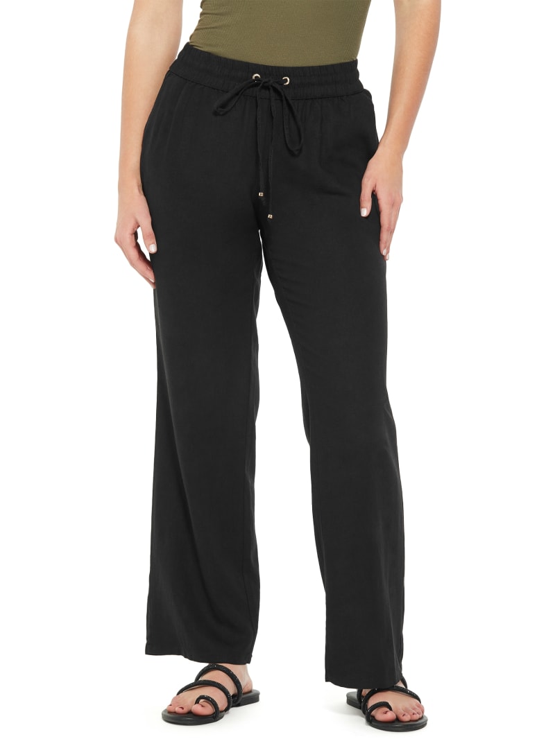 Reagan Linen Pants | GUESS Factory Ca