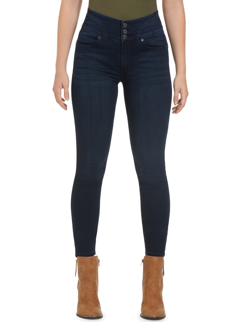 Dallie Contour Super-High Rise Skinny Jeans | GUESS Factory