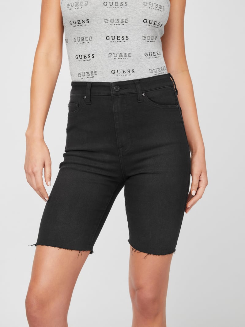 Troy Denim Biker Shorts GUESS Factory Ca