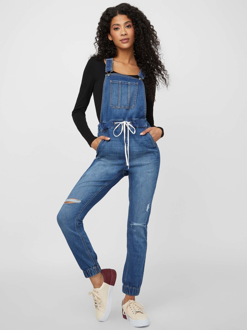 Smith Denim Jogger Overalls GUESS Factory Ca