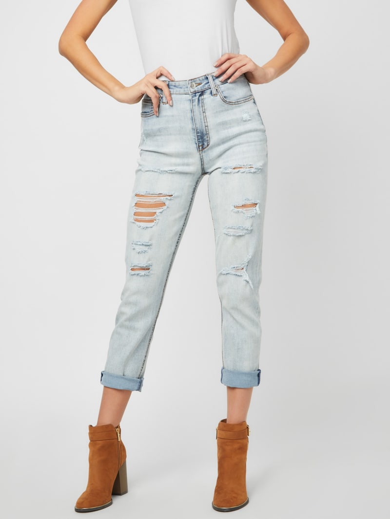 relaxed high rise jeans