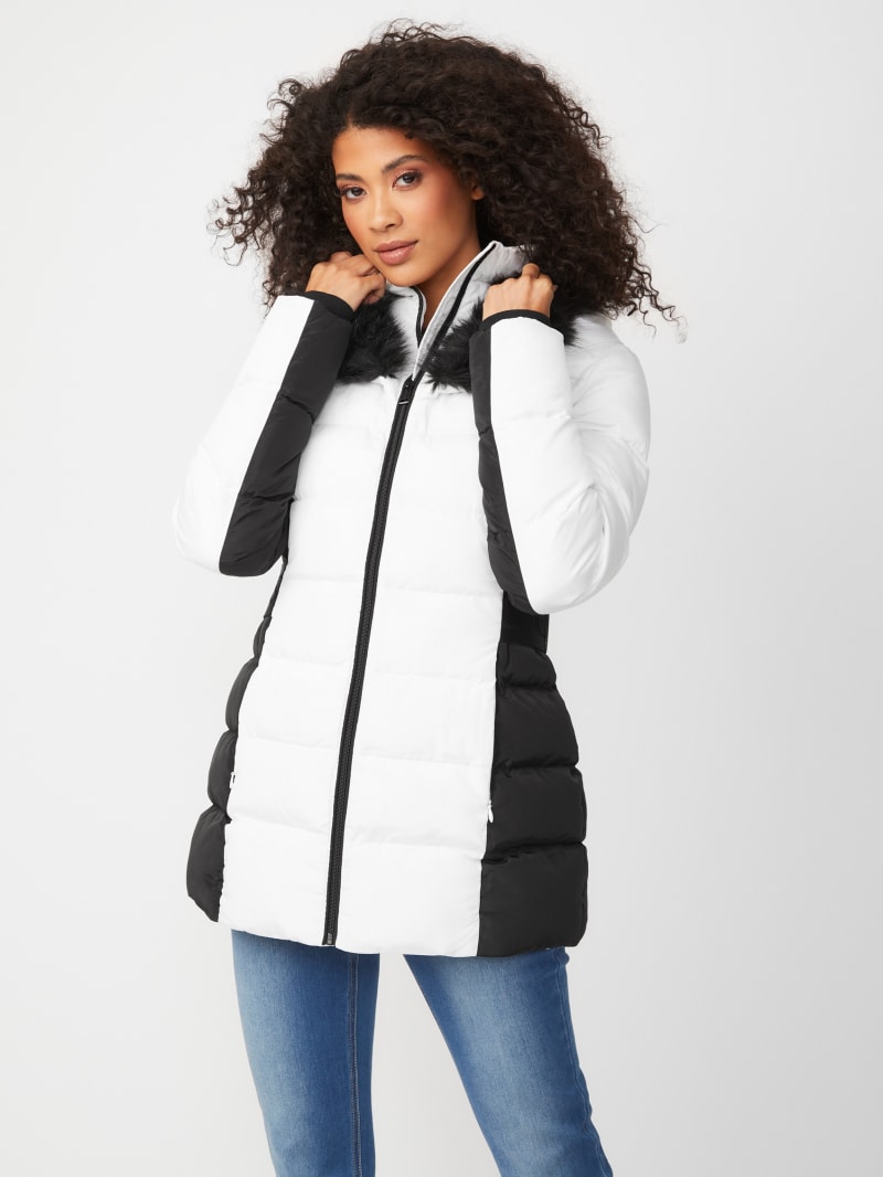 guess hooded puffer