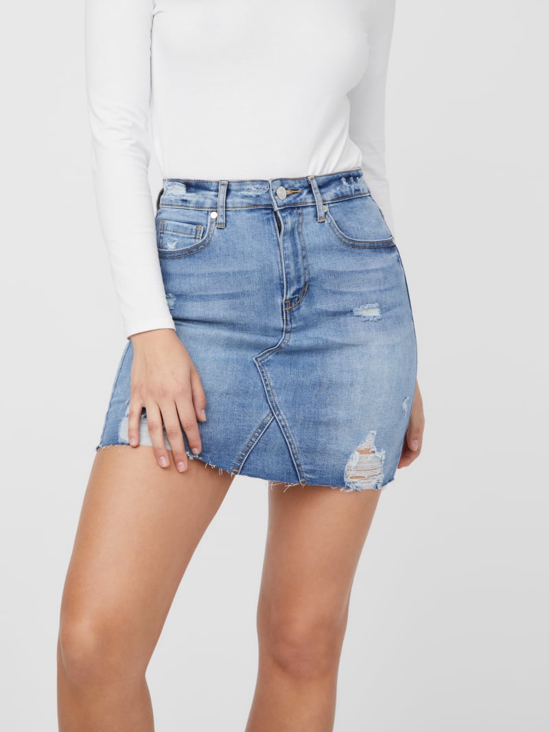 Guess denim mini skirt Sale