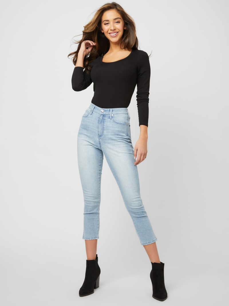 guess high rise jeans