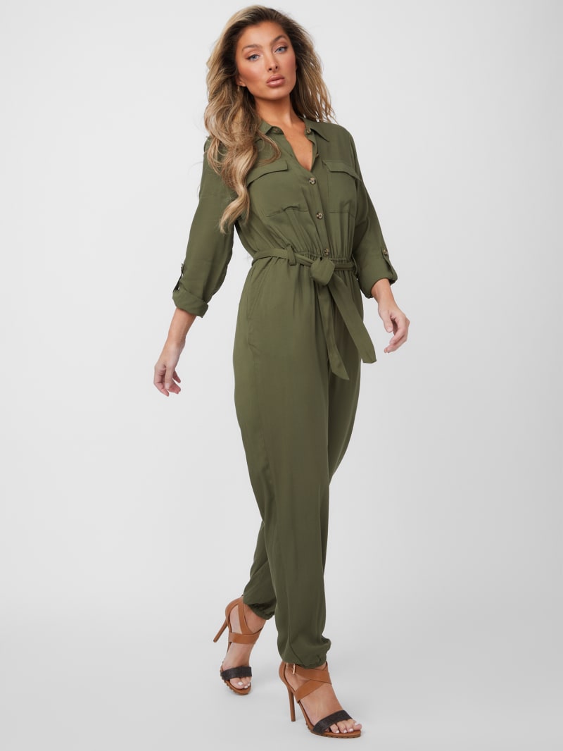 Ayumi Utility Jumpsuit GUESS Factory