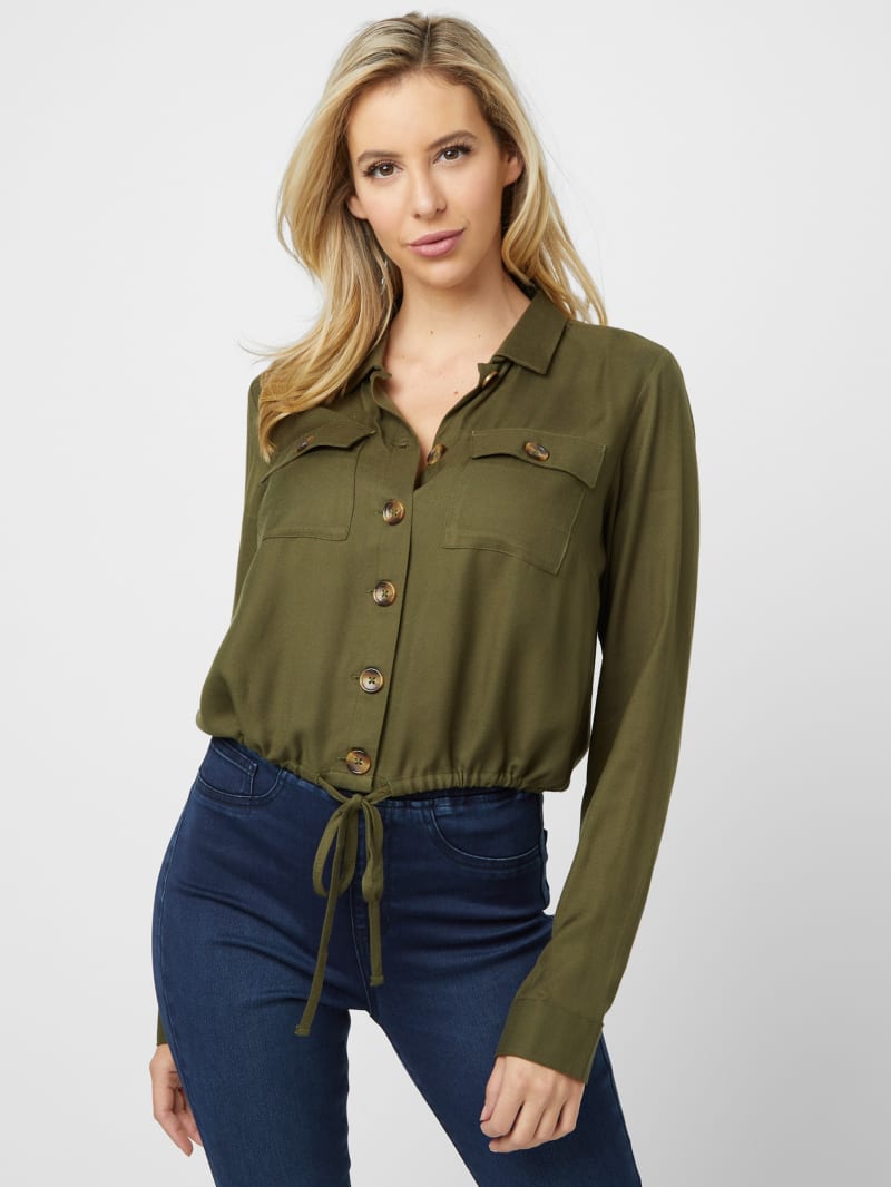 Brandy ButtonDown Shirt GUESS Factory Ca