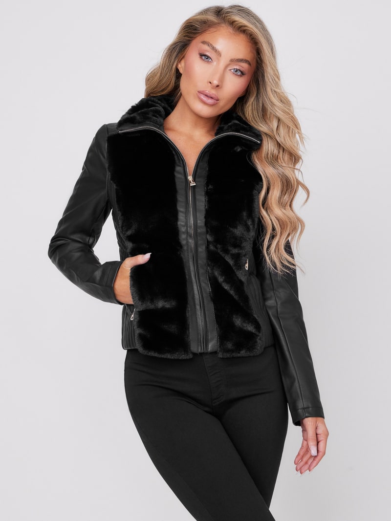 Nelia Faux-Fur Jacket