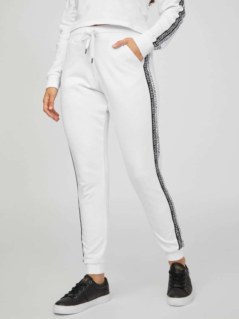 guess logo joggers