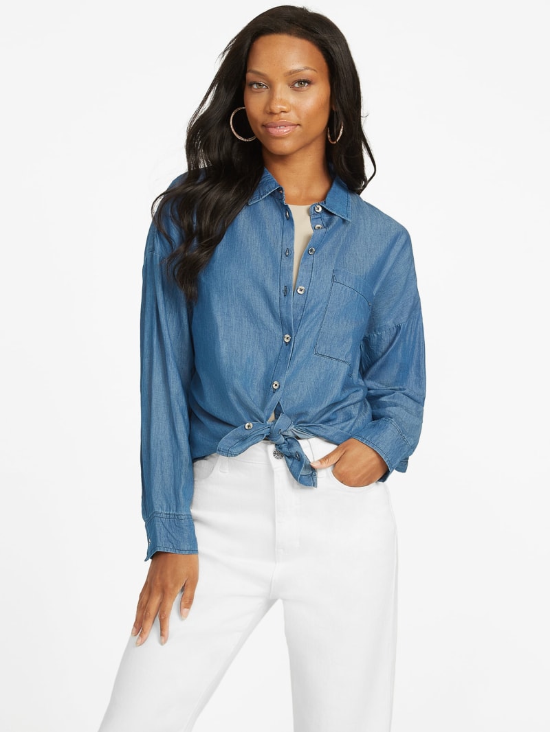 Tai Oversized Shirt GUESS Factory