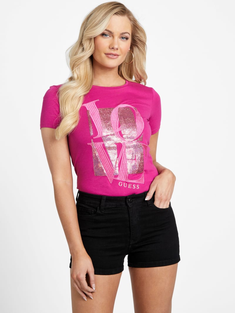 Love Embroidered Tee
