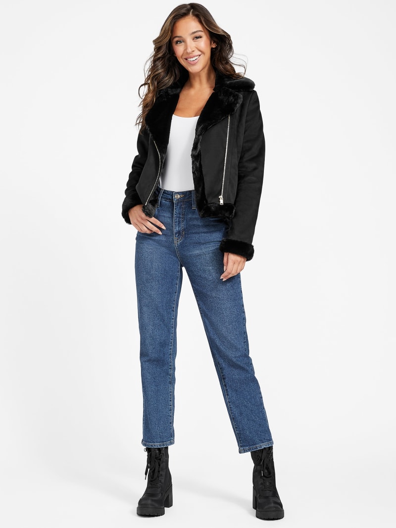 Lavin Shearling Jacket GUESS Factory Ca