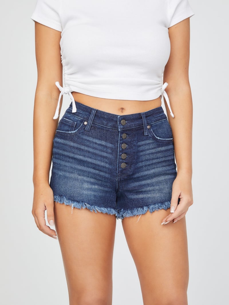 Emma Super HighRise Denim Shorts GUESS Factory