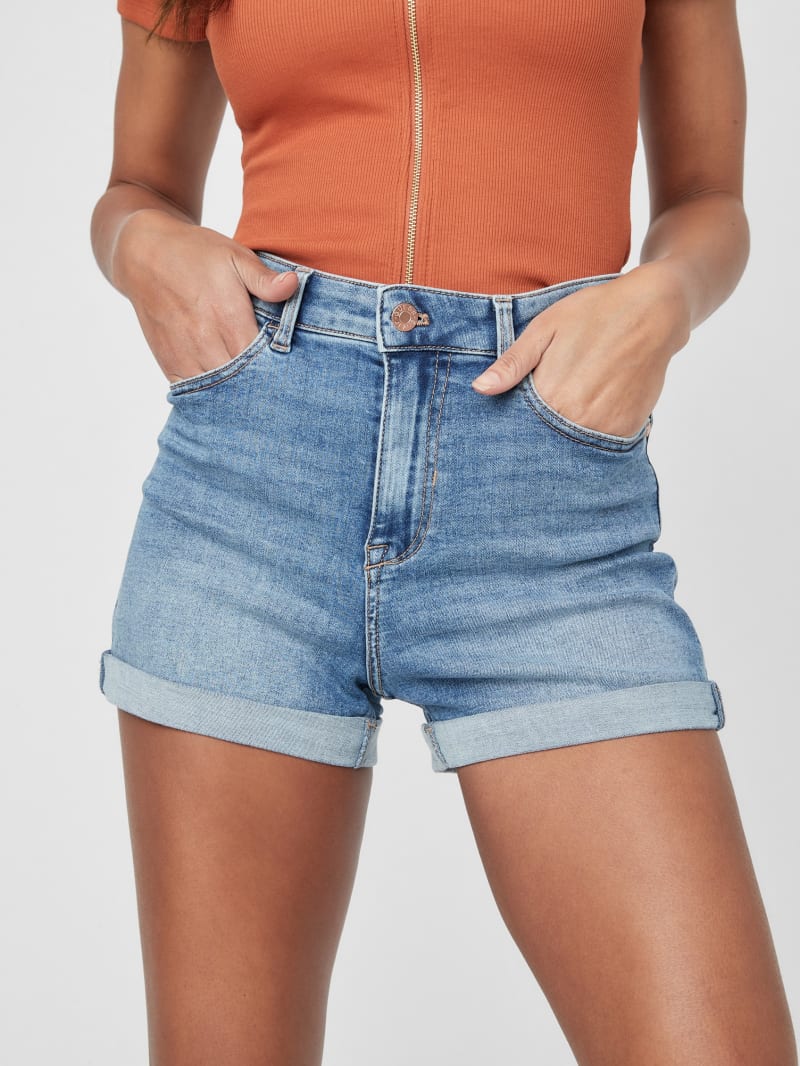 Clementine Ultra High-Rise Cuffed Shorts