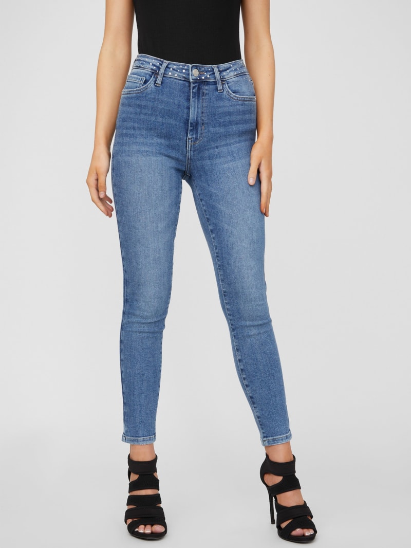 Xandra High-Rise Skinny Jeans