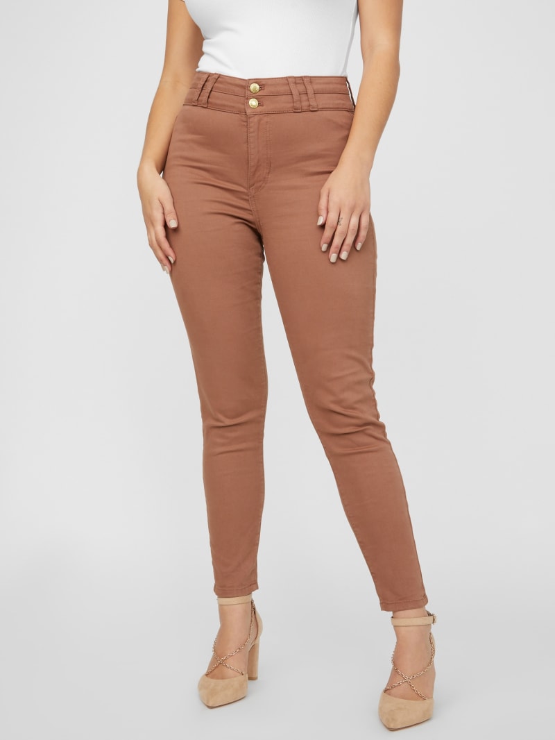 Lilianne Dyed High-Rise Skinny Jeans