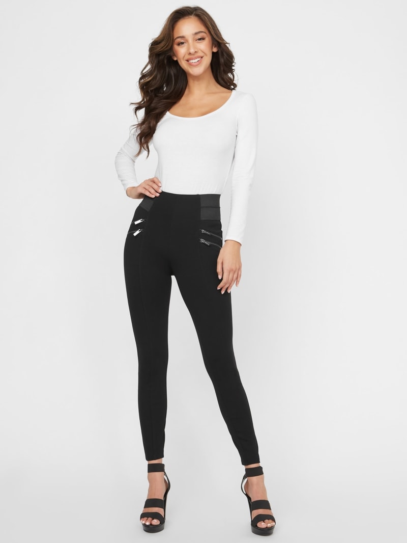 Penny Ponte Pants | GUESS Factory