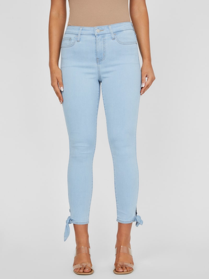 Eco Adrianne Mid-Rise Cropped Skinny Jeans