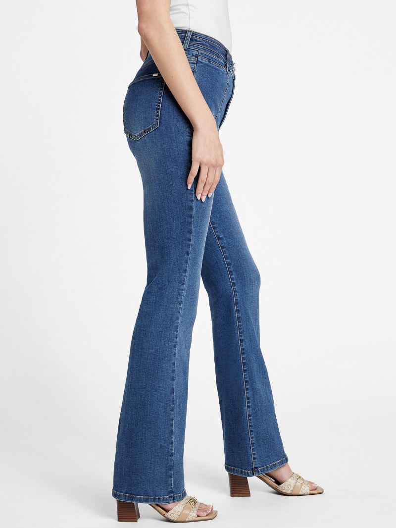Eco Dahlia High-Rise Bootcut Jeans | GUESS Factory