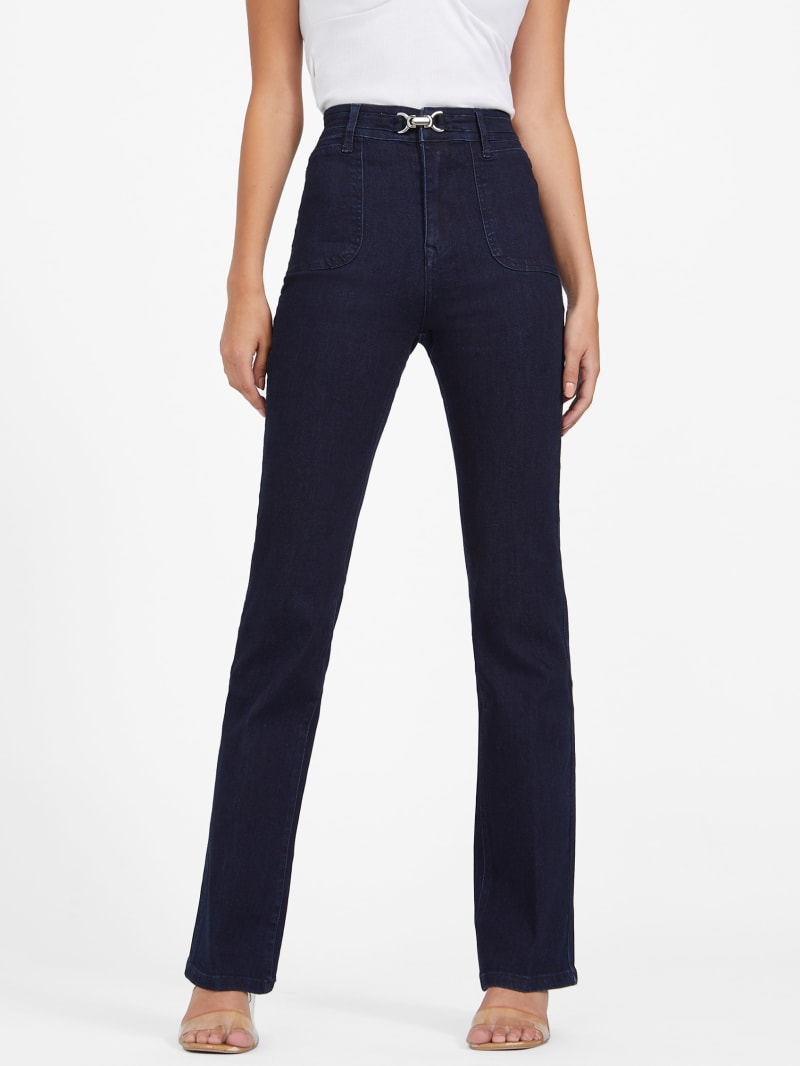 Jean taille semi outlet haute