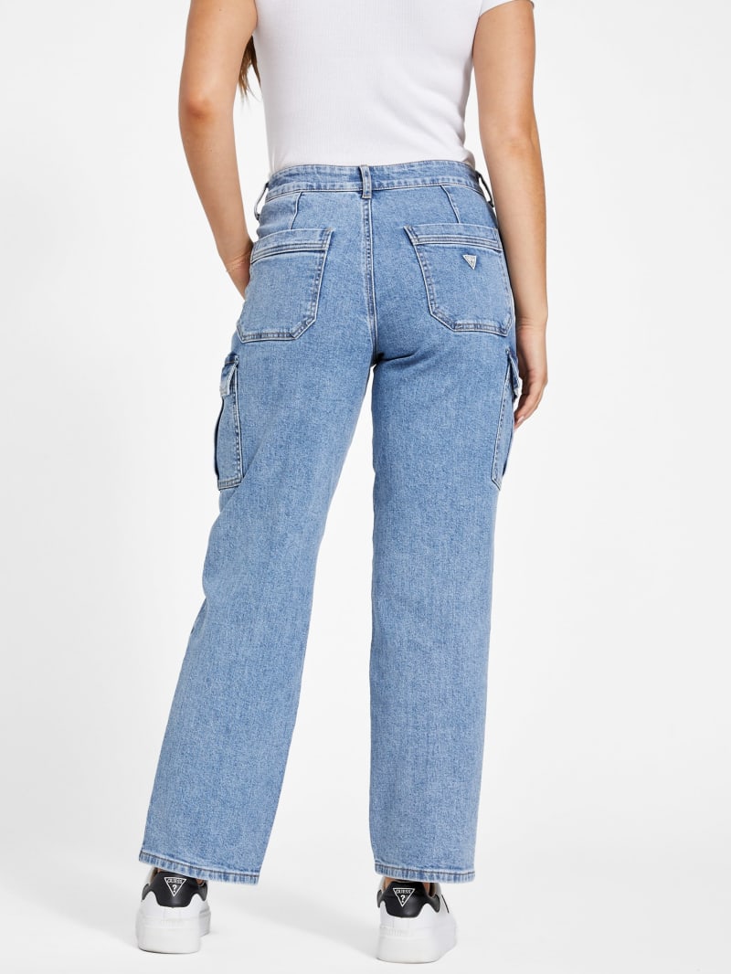 Hailey High-Rise Cargo Jeans