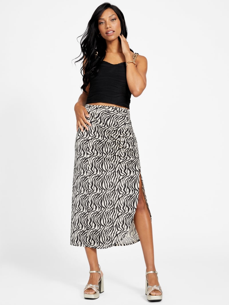 New look clearance zebra print skirt