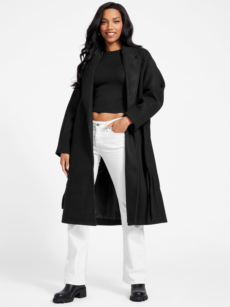 Erina Wool Blend Coat GUESS Factory