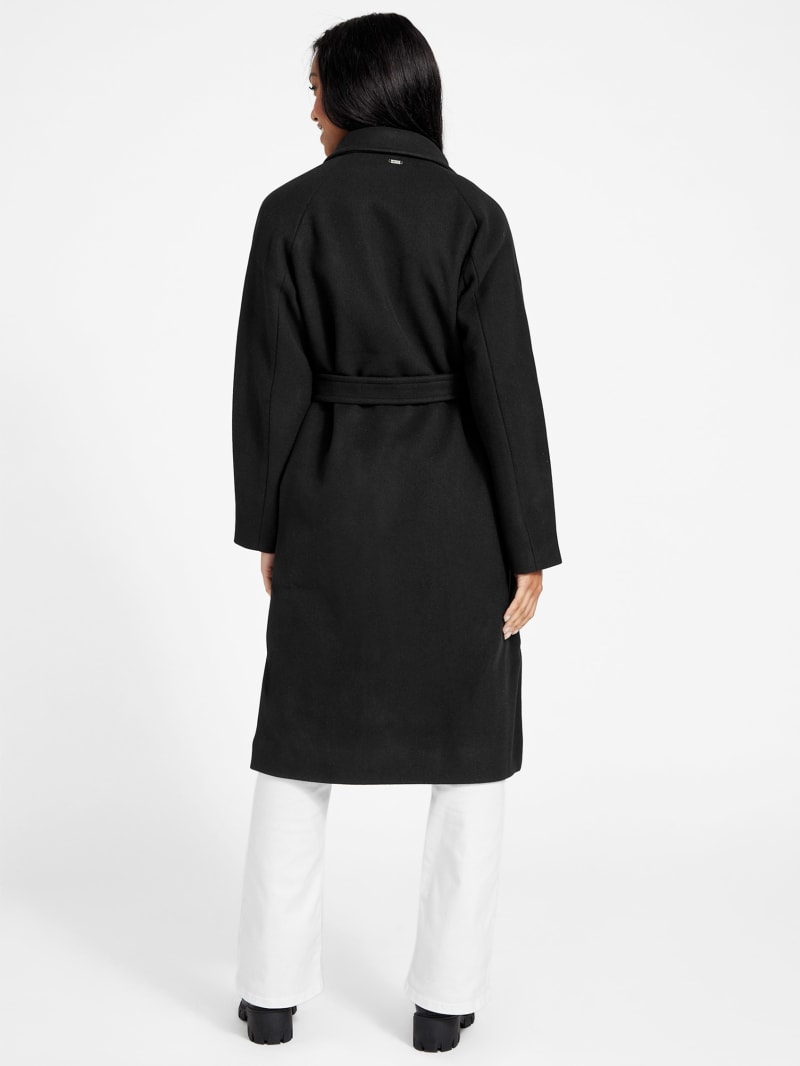 Erina Wool-Blend Coat | GUESS Factory Ca