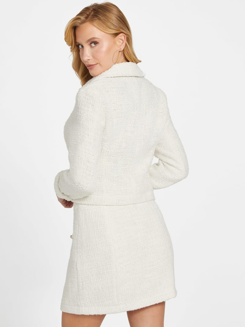 Guess tweed coat online