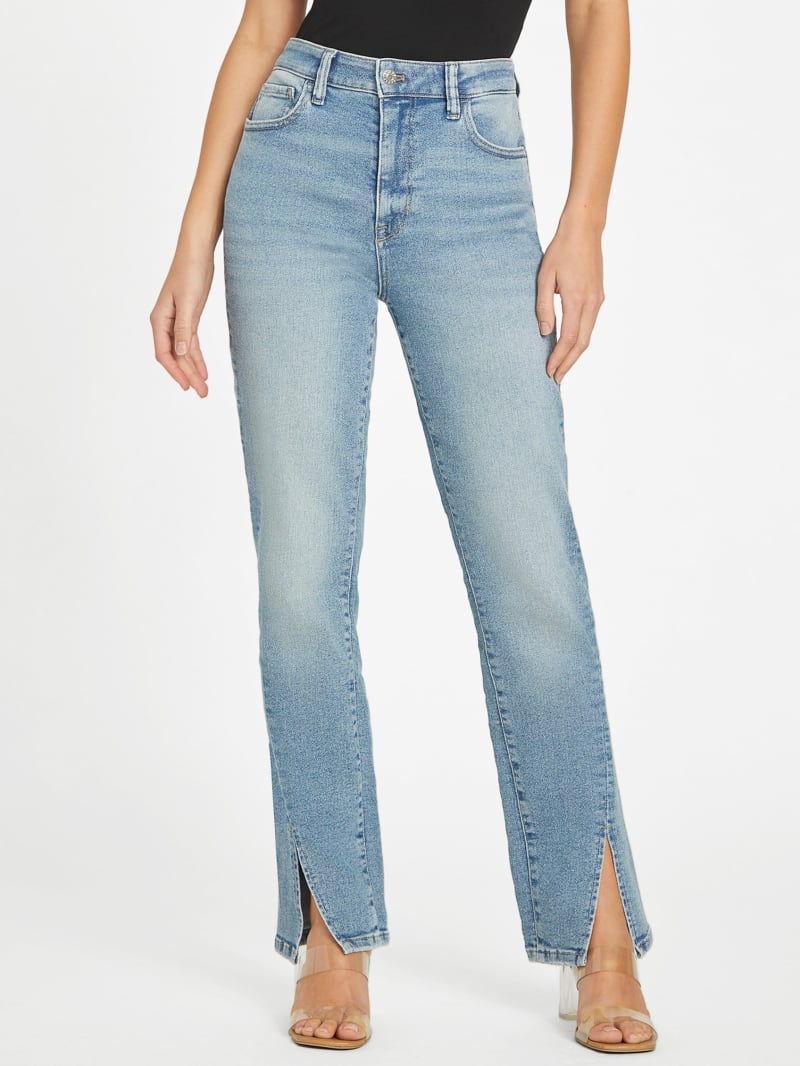 Chaya Ultra High-Rise Split Hem Jeans