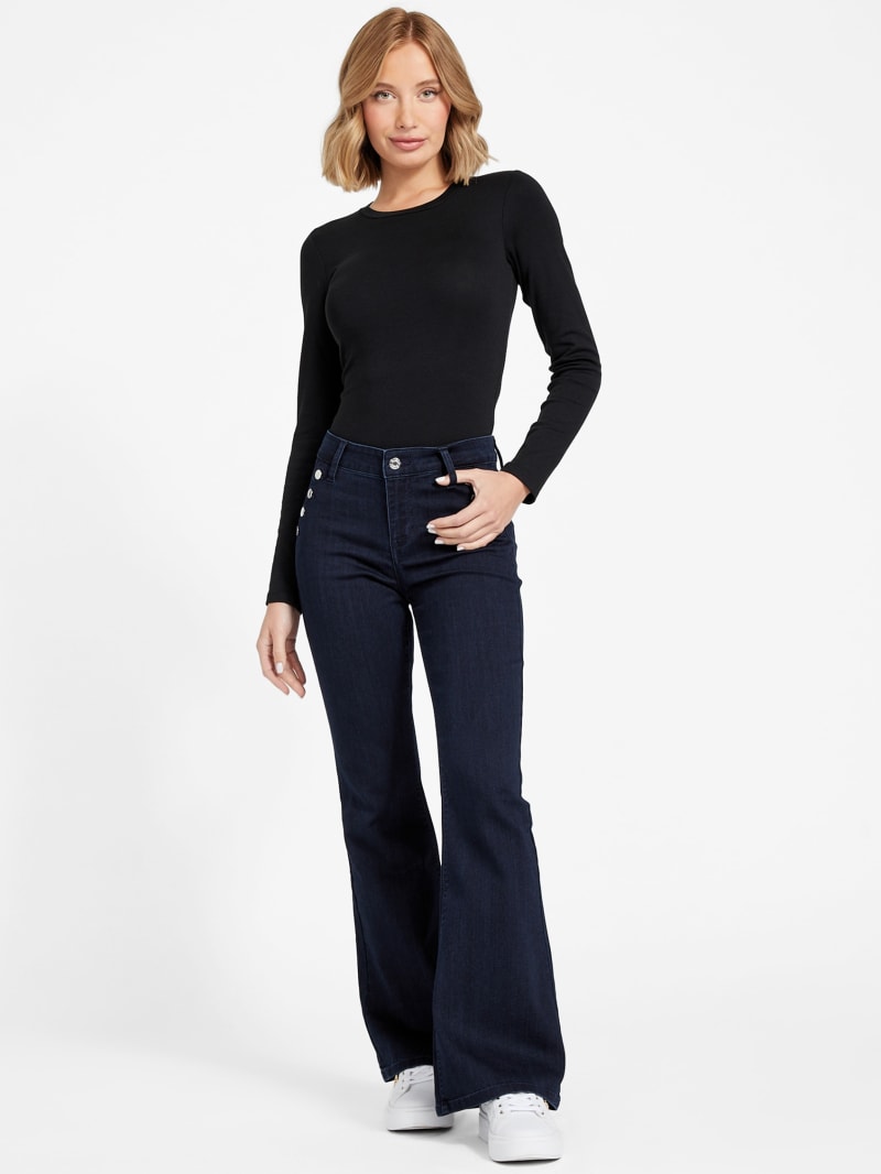 Wyatt Mid-Rise Sailor Flare Jeans