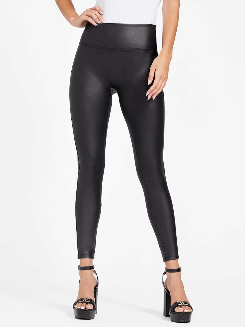 Renee Faux-Leather Leggings | GUESS Factory