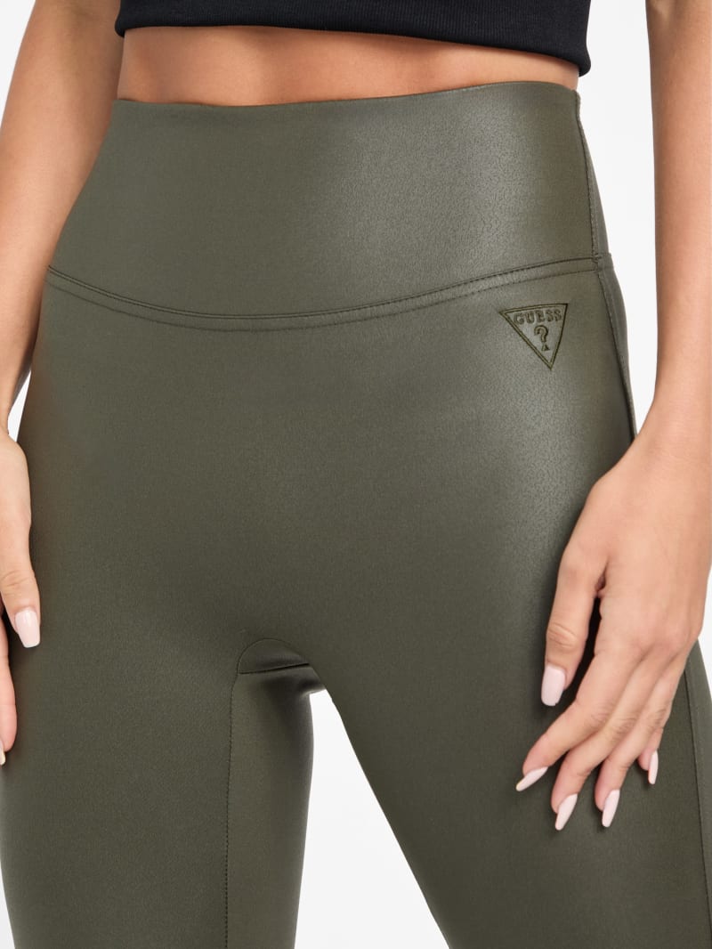 Renee Faux-Leather Leggings | GUESS Factory