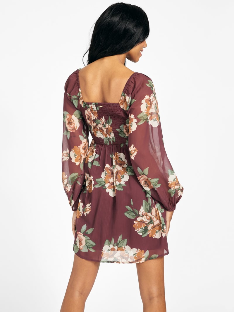 Ellenoir Floral Dress | GUESS Factory