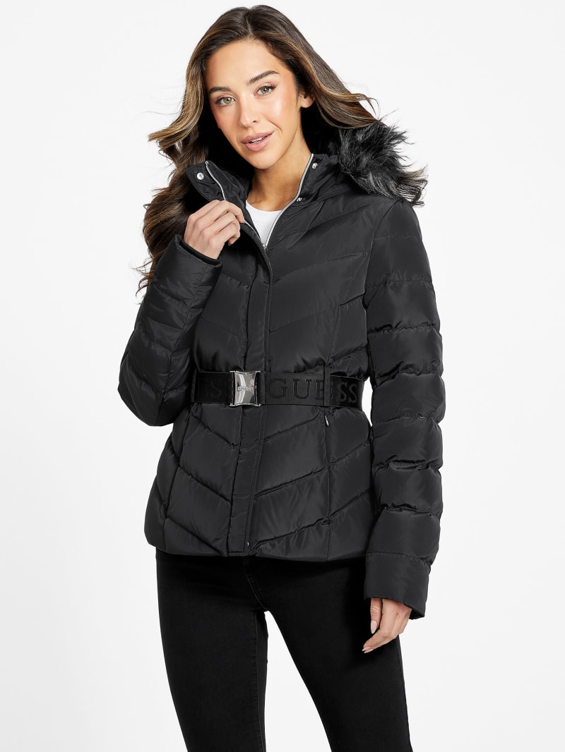 Real down jacket guess top
