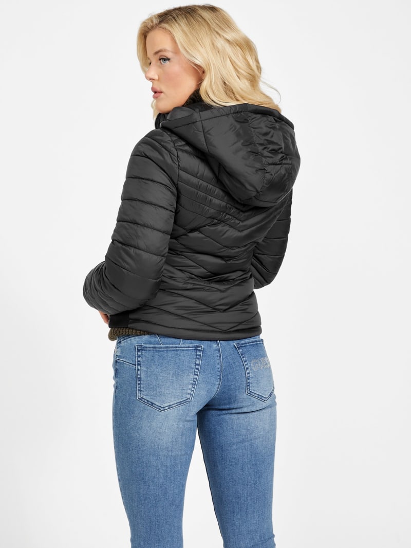 Macy's black jacket discount womens