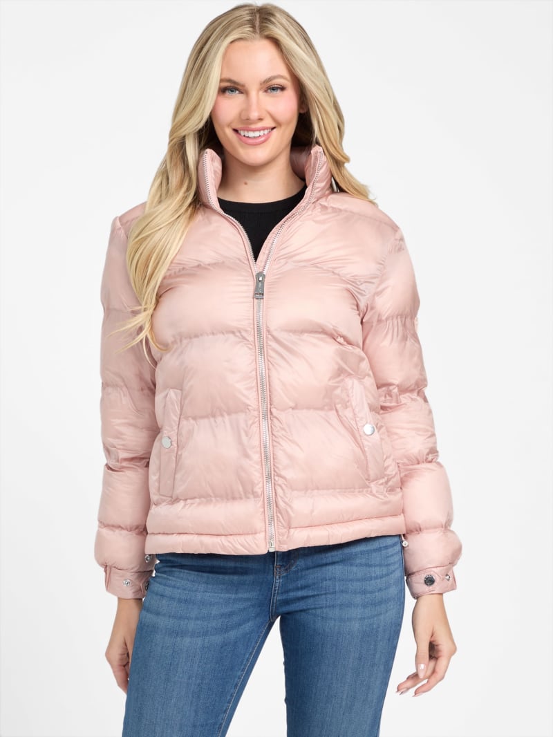 Guess denim puffer jacket clearance