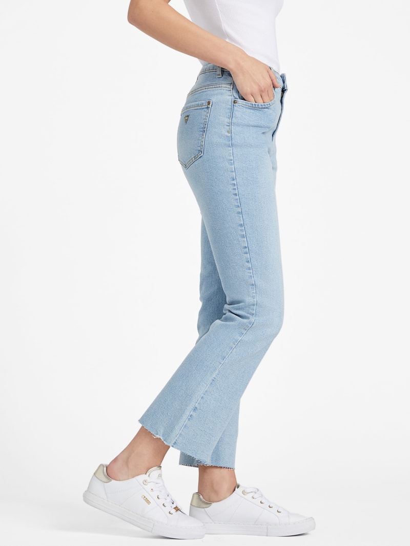 Guess cropped jeans sales