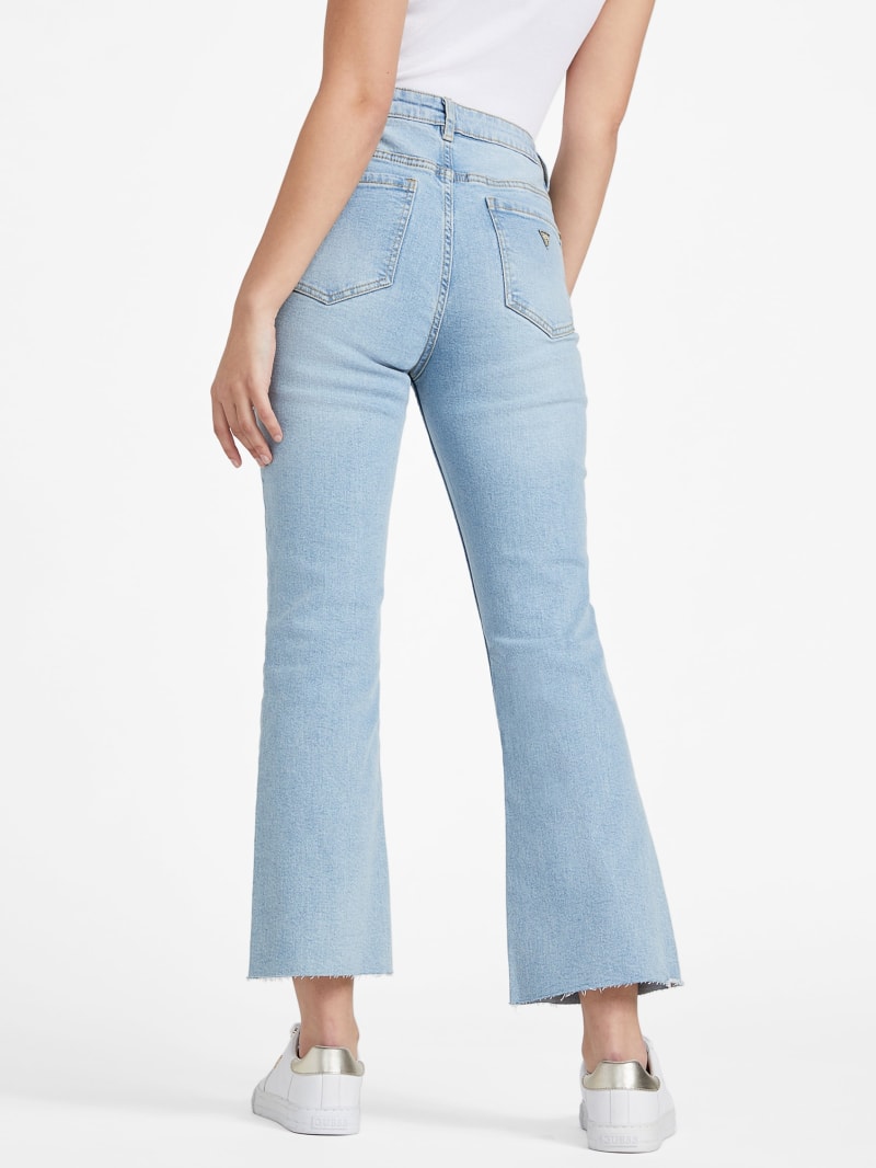 cropped flare jeans — Gobel West