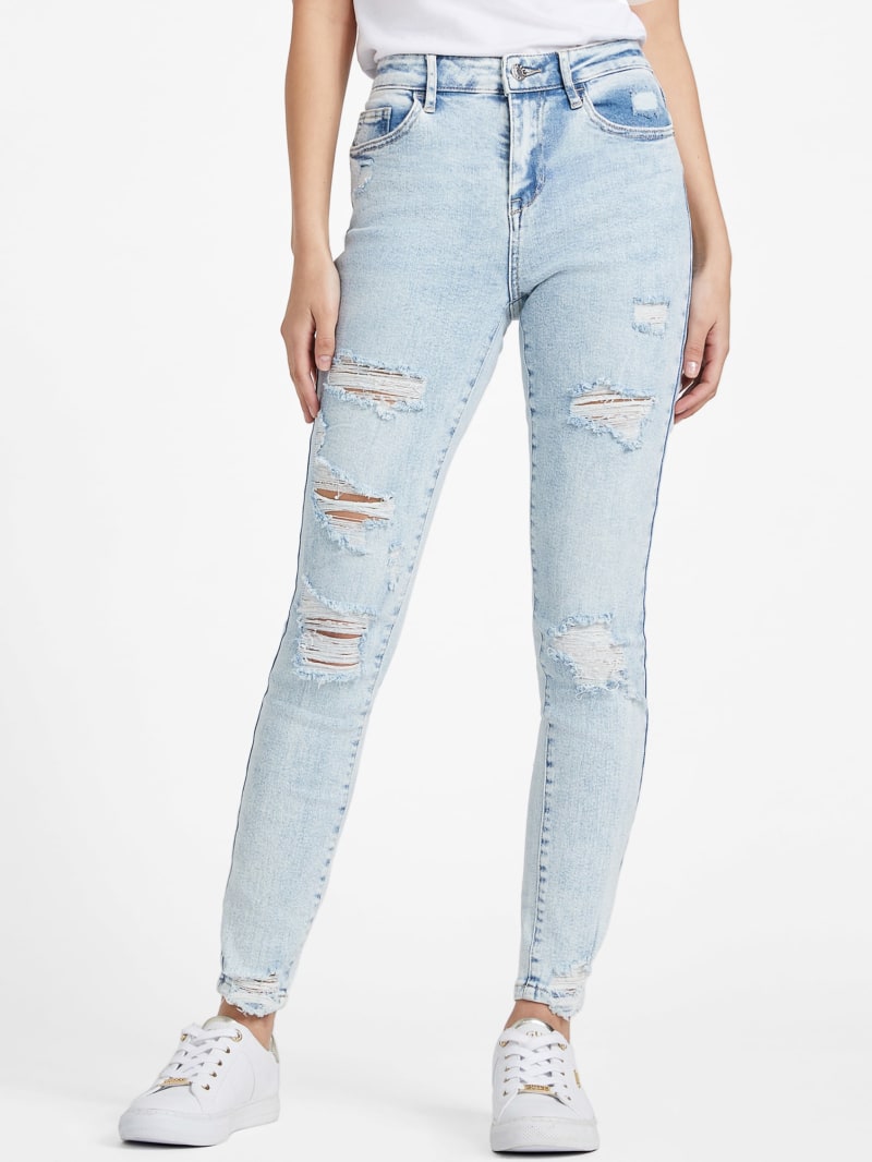 True Medium-Rise Skinny Jeans