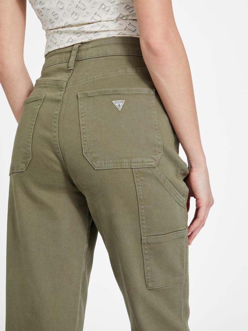 Lynne Straight Utility Jeans | GUESS Factory
