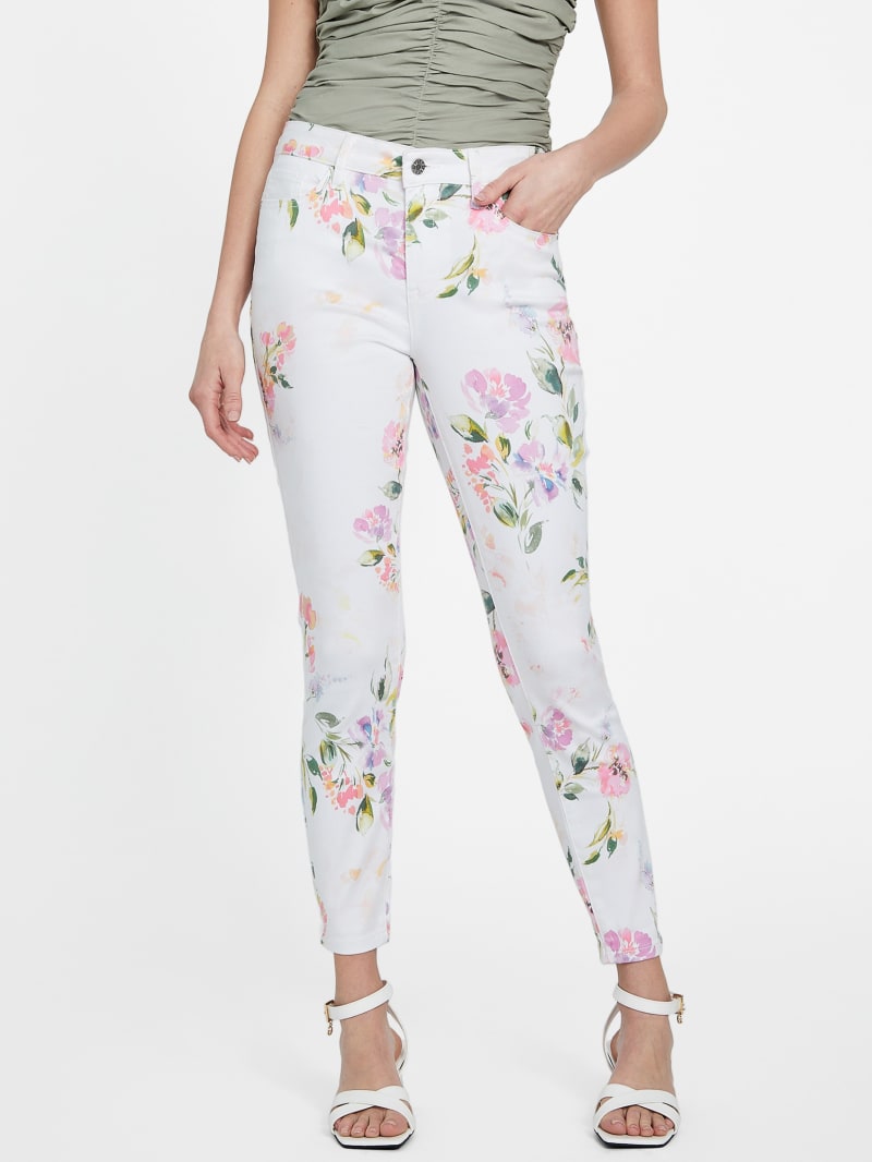 Guess floral pants store