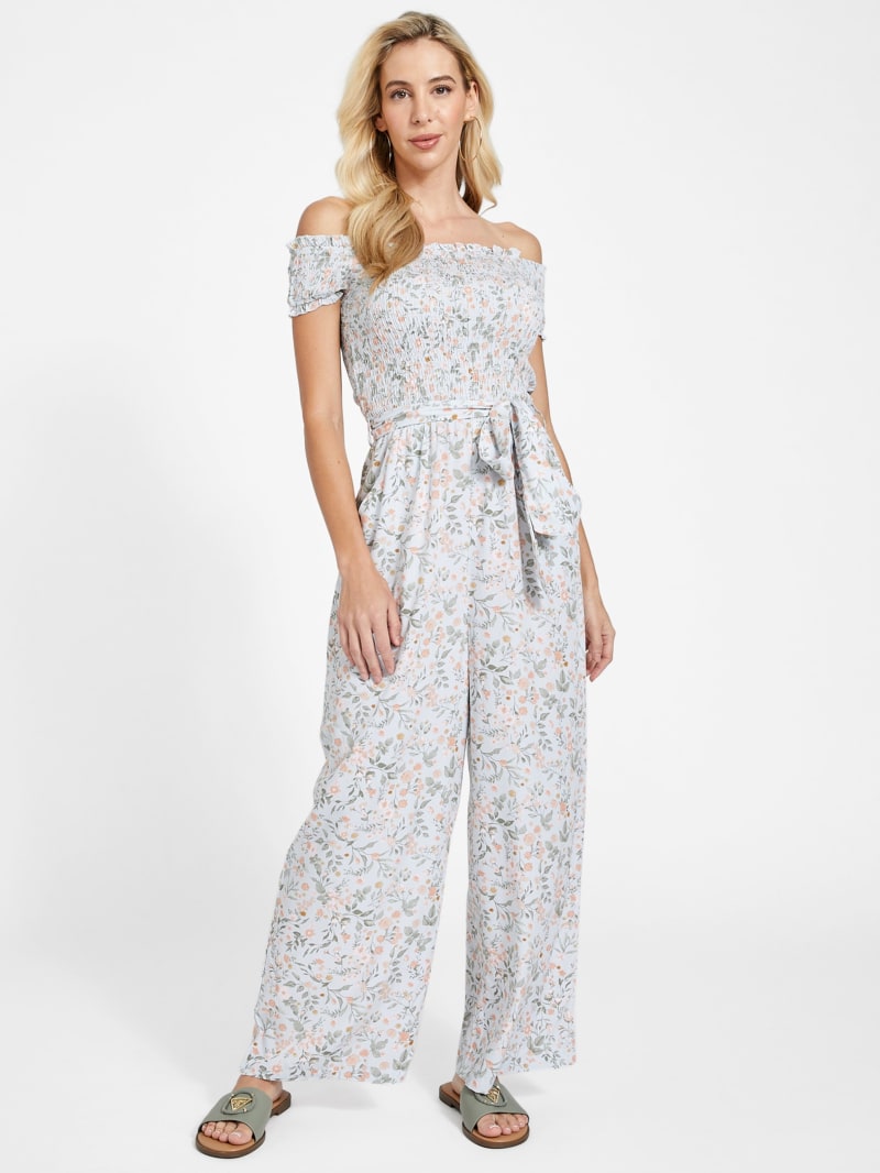 Cassie Belted Jumpsuit | GUESS Factory