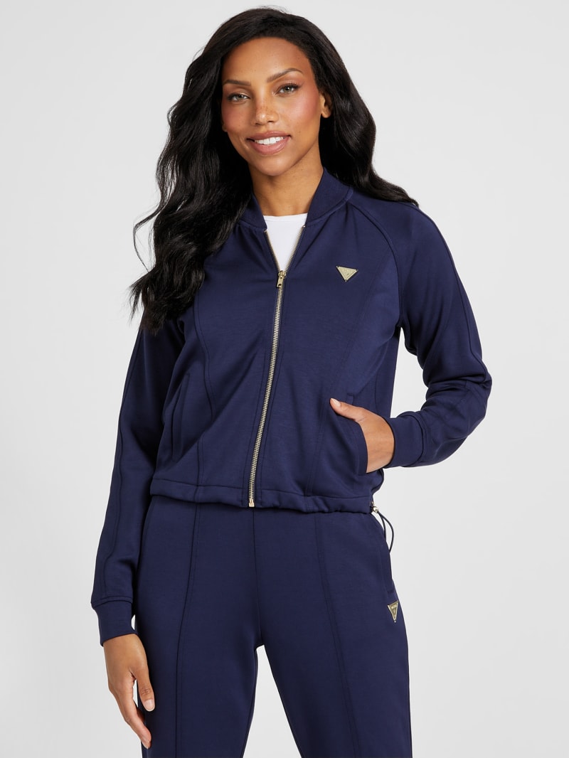 Delaney Zip-Up Jacket | GUESS Factory